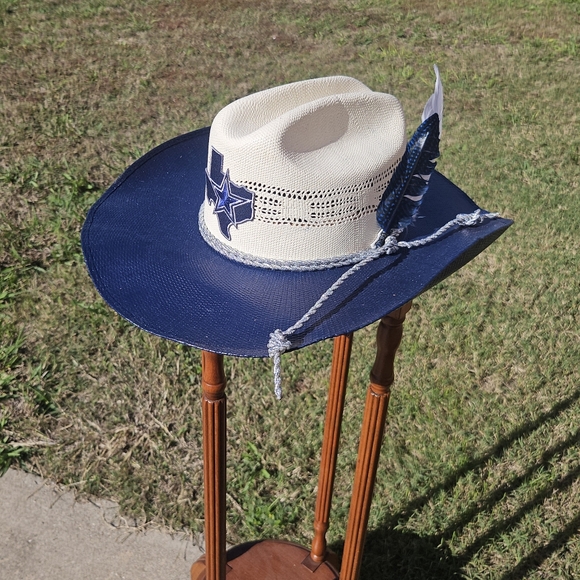Cody James Bangora Exclusive Custom made "Texas Star Edition" Dallas Cowboys hat - Picture 2 of 5